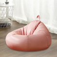 thumbnail image 1 of Sofá tipo puf,Bean Bag Silla Sofá Individual Transpirable Hogar Moderno,Futón Sofá Piso Silla para juegos Silla reclinable Dormitorio,Sofá cama Tatami Oficina cómoda portátil,Sofá Rosa, 1 of 8