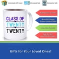 thumbnail image 2 of Class Of Twenty Twenty Gift Ceramic Coffee Mug 11oz, Ceramic Novelty Coffee Mug, Tea Cup, Gift Present For Birthday, Christmas Thanksgiving Festival, 11oz Sarcasm With Sayings M, 2 of 2