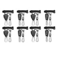 thumbnail image 1 of Mistaha 4-Pair 1/8 Inch 8-Feet Long Heavy Duty Adjustable Rope Clip Hanger (150lbs Weight Capacity), 1 of 8