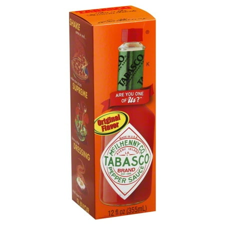 (6 Pack) TabascoÃÂ® Pepper Sauce 12 fl. oz. (Best Chinese Hot Sauce)