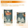 thumbnail image 3 of Electronic Candles Light Combination 3x5In, 3x4In Flameless Candles Plastic Festive Decoration Party Christmas Decoration A Snowman, 3 of 7