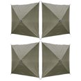 thumbnail image 1 of Clam Quick Set Screen Hub Green Tent Wind & Sun Panels, Accessory Only (4 Pack), 1 of 6