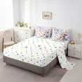 thumbnail image 5 of Castle Fairy Children Teens Adults Spring Garden Flowers Bedding Comforter Set 7 Pieces,Retro Vintage Aesthetic Full Bedding Set Lightweight,Chic Floral Blossoms Fitted Sheet Flat Sheet, 5 of 8