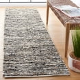 thumbnail image 3 of SAFAVIEH Natura Stephen Distressed Area Rug, Black/Ivory, 3' x 5', 3 of 5
