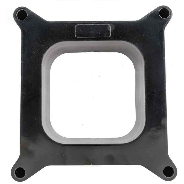 JEGS 15497 Phenolic Carburetor Spacer 4150/4160 Bolt Pattern 2 in. Tall  Open Ple 