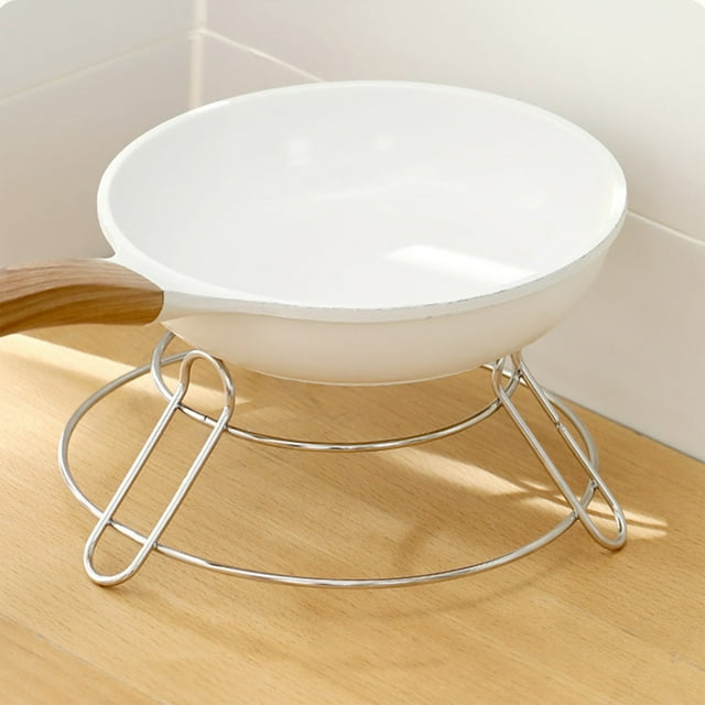 Rejilla de vapor de acero inoxidable para olla a presión Olla arrocera | Soporte de vapor Trípode para verduras, bollos, albóndigas | Diseño duradero que ahorra espacio | 28x18x7.5cm | Plata | 1