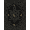 Black Gray Gold, Pattern 7, variant on ODIKA 8'x10' Washable Area Rug Snake Moody Whimsical Boho Border Moth Witch Themed Gothic Witchy Refined for Dining Room, Large Office, Lounge, Non-Slip Chair-Friendly Mat