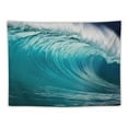 thumbnail image 5 of PRATYUS  Ocean Wave Tapestry, Surfing Barrel Wave Breaking Wall Hanging Large Tapestry Psychedelic Tapestry Decorations Bedroom Living Room Dorm 40x30inch, 5 of 6
