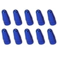 thumbnail image 1 of Wisewang 10 Pieces Bike Tire Caps Tyre Accessory Dustproof Cover Parts Valve Shell Solid Color Rim Stem Covers for Replacement Blue 1Set, 1 of 6