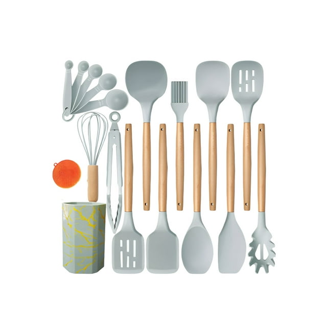 Silicona Utensilios De Cocina Espatulas Reposteria 18 Set