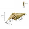 thumbnail image 4 of Ultralight 1-Person Camping Tent for Backpacking, Hiking & Outdoor Activities - Spacious, Breathable with X-Shaped Stable Frame, PU3000 Outer & PU4000 Floor Waterproof, Lightweight 0.9kg, Color, 4 of 5