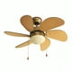 thumbnail image 1 of Ventilador Techo 30 3 V 60W 6 Aspas Roble Claro Veker 7661 VEKER 7661, 1 of 3