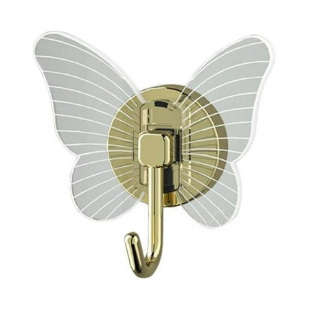 

MKBL 4X Self Adhesive Hook Butterfly Shape Hook Paste Hook for Home Bathroom Bedroom