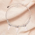 thumbnail image 2 of Pulsera de Cadena para Mujer, Regalo Del Día de La Madre, Decorativa, Elegante, Duradera, Joyería de Muñeca, Pulsera de Eslabones, Calle, Día de Sin corazón, 2 of 10