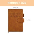 thumbnail image 2 of HOOWIFFY schedule planner Notebook PU 1Pack for Study 2023 Edition 8.3*5.5in, 2 of 8