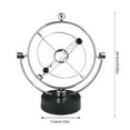 thumbnail image 2 of Newtons , Newton Balls, Iron  Sculpture Pendulum Balls  Office For Home Ornament For Study Desk Table, 2 of 8