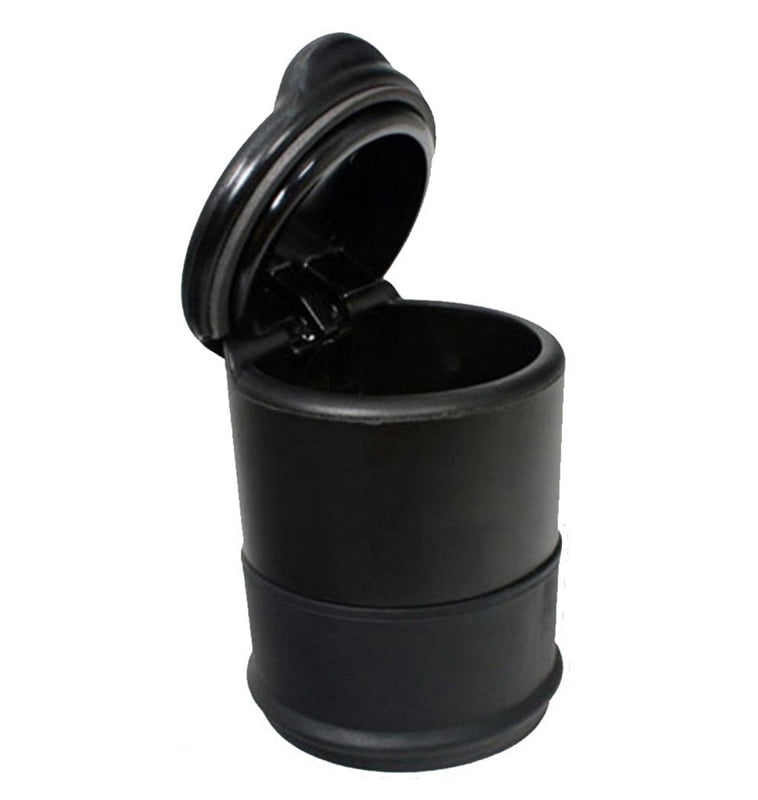 Black Self Extinguishing Ashtray Home Car Auto Holder - Walmart.com