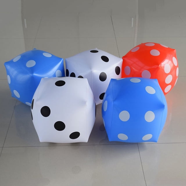 Large Inflatable Cube Dice Party Giant Toys Activities Game Lucky Draw Props