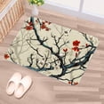 thumbnail image 5 of Tree Non-Slip Polyester Office Mat Chair Rug - Machine Washable Office Rug, 5 of 6