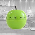 thumbnail image 2 of Temporizador mecánico de cocina Precioso temporizador ajustable manualmente (manzana), 2 of 5