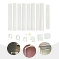 thumbnail image 3 of 5" 17Ft Air Conditioner PVC Line Set Cover Kit for Split Central AC & Heat Pump, 3 of 12