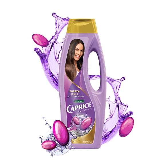 Shampoo Caprice Especialidades Fuerza Acti-Ceramidas Suavidad y Fragancia 750 ml