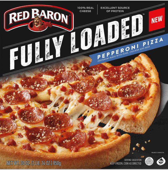 Red Baron Fully Loaded Pepperoni Frozen Pizza 27.85oz