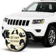 thumbnail image 2 of Kll Panda Doing Yoga Tire Cover,Universal Wheel Tire Cover For Trailer, Rv, Suv, Truck,Camper And Many Vehicle,(17 Inch), 2 of 7