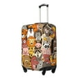 thumbnail image 2 of PAYOHTO Highly Elastic Spandex Suitcase Cover Luggage Cover Large Fits 25 to 28 Inch Colorful Psychedelic Funny Animals, 2 of 8