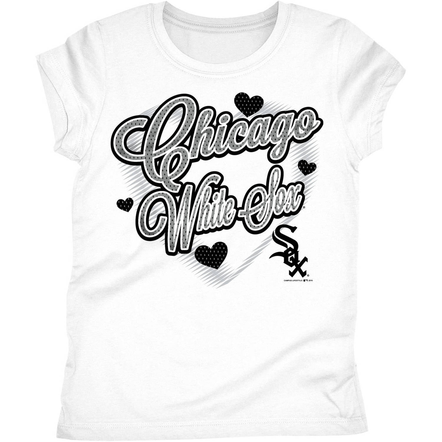 girls white sox shirt