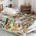 thumbnail image 3 of Custom Blanket with Picture Personalized Blankets with 9 Photos Customized Blanket Gifts for Christmas Valentines Day Gift., 3 of 6