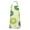 Green Yellow Dandelion, variant on Colorful Rainbow Tie Dye Spiral Pattern Apron-Garden Aprons for Women with Pockets-Cotton Linen Waterproof Kitchen Cooking Gardening Aprons Adjustable for Kitchen,Cooking,BBQ and Salon 33x27 Inch