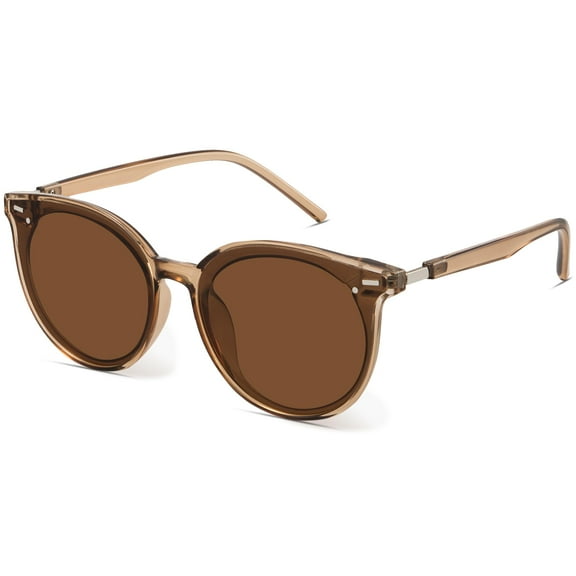 livho Polarized Retro Round Sunglasses Women Oversized Shades
