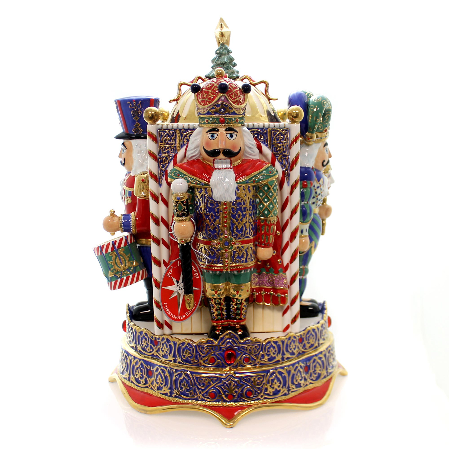 Christopher Radko NUTCRACKER PARADE GUARD HOUSE Cookie Jar Christmas