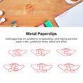 thumbnail image 4 of Clips de papel pequeños clips de papel encantadores de moda multiusos rosados ​​100 piezas hermosos para la escuela para cunas ANGGREK Otros, 4 of 8
