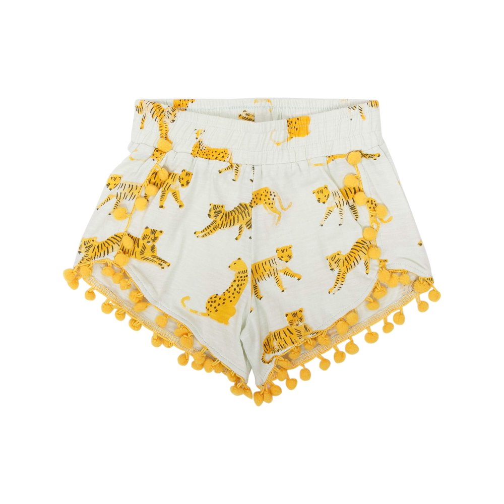 Rockin' Baby Tiger Print Shorts (Toddler Girls)