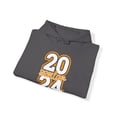 thumbnail image 4 of Senior Class 2024 Graduation Orange/Black High School Hooded Sweatshirt, 4 of 4