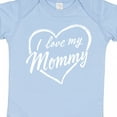 thumbnail image 4 of Inktastic I Love My Mommy in White Chalk Heart Boys or Girls Baby Bodysuit, 4 of 5