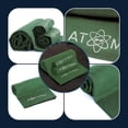 thumbnail image 5 of Set 3 Toallas Atom Microfibra | Secado Rápido y Versátil verde, 5 of 5