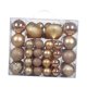 thumbnail image 1 of 48 bolas navideñas para árbol de Navidad, decoración para fiestas, adornos navideños Oro rosa, 1 of 9