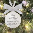 thumbnail image 2 of SLYNSHome Christmas Tree Ornament for Memorial,Memory Gifts Pendant I Have a Angel Xmas Hanging Memory Decoration Sign for Christmas Trees,Bedrooms,Hallways,Shops,Car or as Gift, 2 of 5