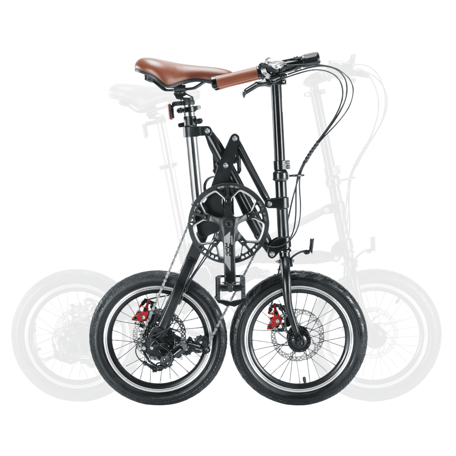 Dahon Mariner D8 Lightweight Foldable Bicycle, Brushed Alloy