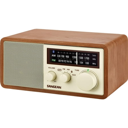 Sangean WR-16 AM/FM Bluetooth Wooden Cabinet