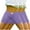 Purple, variant on AherBiu Kid Girls Clothes 2 Pack Teens Bottoms Shorts Cotton Comfy Slim Fitted Stretch Shorts to Wear with Dresses
