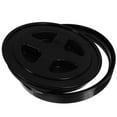 thumbnail image 5 of Soimiss Black ABS 5 Gallon Bucket Screw on Lid Sealing Cap for Water Drum Storage, 5 of 8