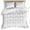 Grey, variant on 3 Piece Grey Spring Floral Duvet Cover Set Queen Size,Microfiber Comforter/Quilt Cover with Corner Ties and 2 Pillowcases,Elegant Watercolor Summer Botanical All Season Bedding with Zipper Closure