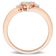thumbnail image 4 of Everly Women's Diamond Rose Gold Plated Ring, 4 of 8
