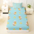 thumbnail image 3 of Manfei Kawaii Duck Twin Sheet Sets 3pcs for Kids Girls Boys,Cute Animal Bowknot Bedding,Microfiber Bedroom Decor, 3 of 5