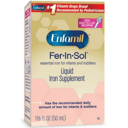 Fer-In-Sol Drops 50 mL, Product may be given by dispensing directly into the mouth or mixed with breast milk, formula, juice, or foods to increase acceptance. By