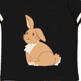 thumbnail image 4 of Inktastic Easter Cute Floppy Ear Brown Bunny Boys or Girls Toddler T-Shirt, 4 of 5